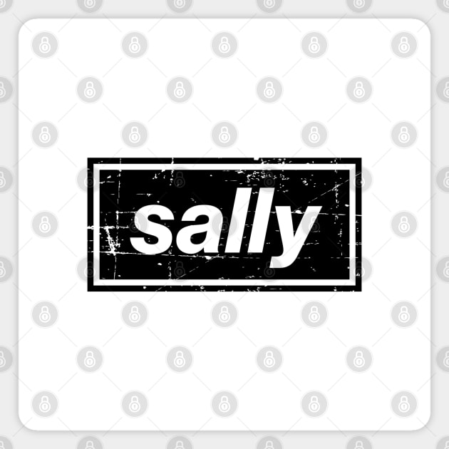 Sally - The Mancunian Indie Anthem Magnet by Butter Creative